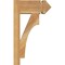 Ekena Millwork Westlake Arts & Crafts Rough Sawn Outlooker, Western Red Cedar, 6"W x 12"D x 20"H OUT06X12X20WTL03RWR - alternate 4